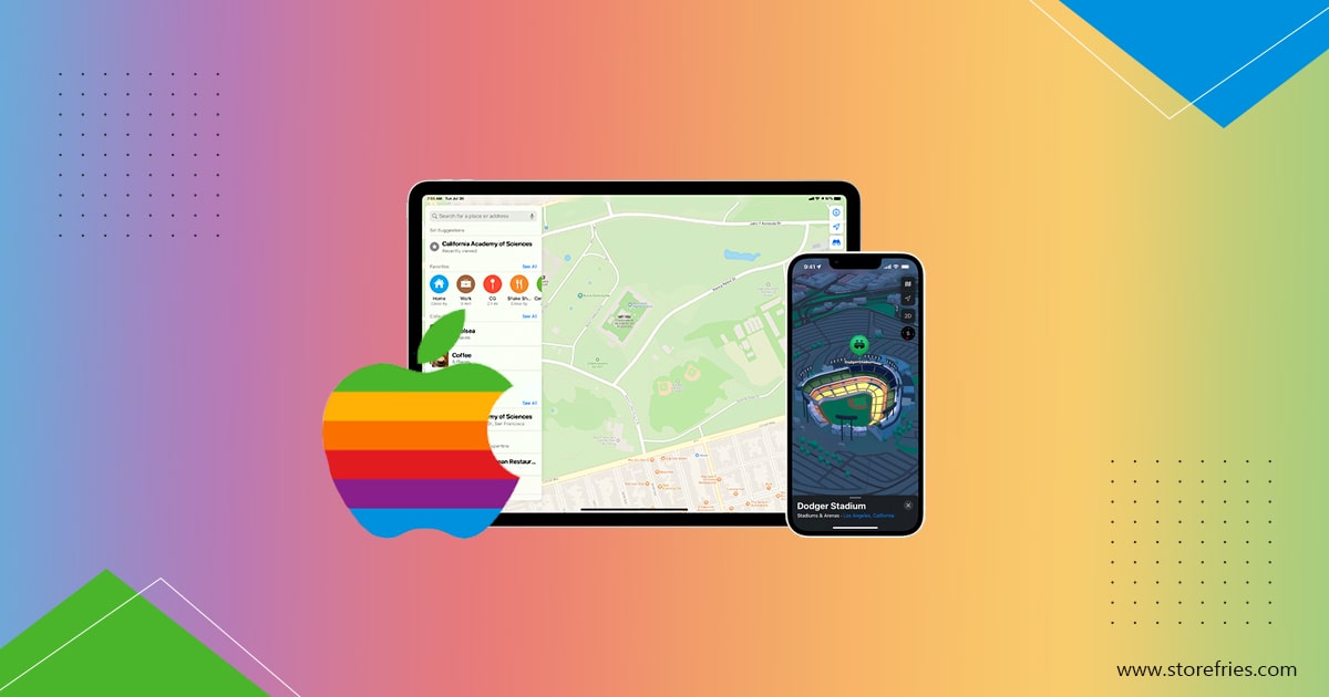 apple maps for local sales